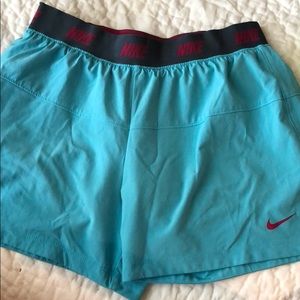 Nike shorts with spandex